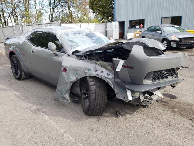 2C3CDZFJ9KH563623 - 2019 DODGE CHALLENGER R/T SCAT PACK GRAY photo 4