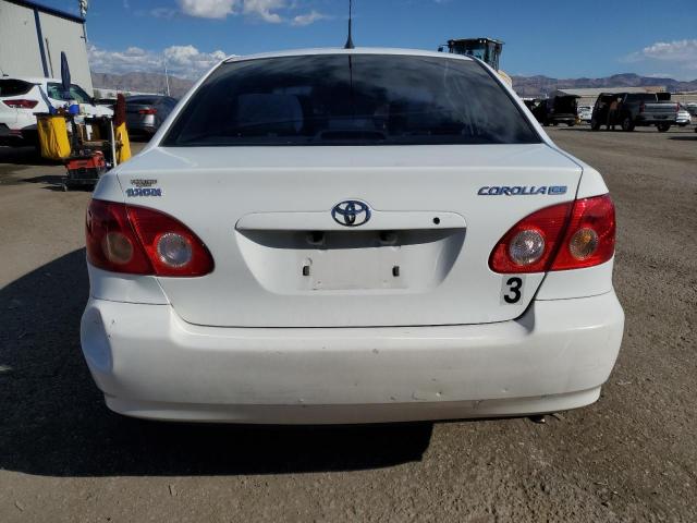 1NXBR32E78Z033960 - 2008 TOYOTA COROLLA CE WHITE photo 6