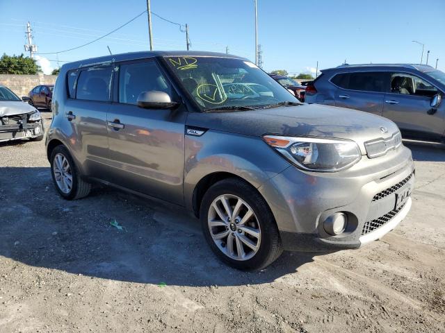 KNDJP3A59H7448123 - 2017 KIA SOUL + SILVER photo 4