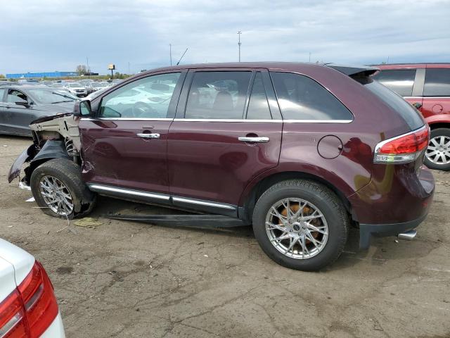 2LMDJ8JK2BBJ09395 - 2011 LINCOLN MKX BURGUNDY photo 2