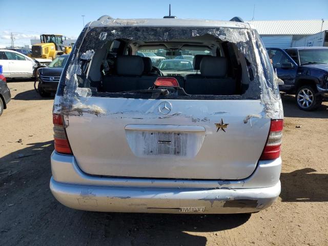 4JGAB54EX1A240701 - 2001 MERCEDES-BENZ ML320 320 SILVER photo 6