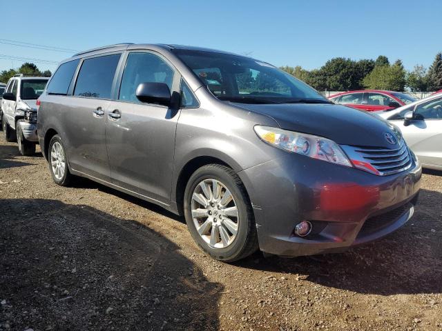 5TDDK3DCXCS031873 - 2012 TOYOTA SIENNA XLE GRAY photo 4