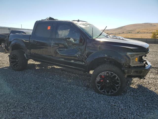 1FTEW1E56JFD87845 - 2018 FORD F150 SUPERCREW BLACK photo 4