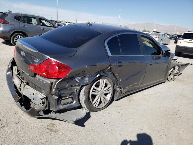 JN1CV6AP8DM723156 - 2013 INFINITI G37 BASE GRAY photo 3