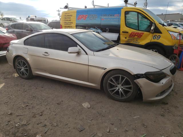 WBAEA53549CV92583 - 2009 BMW 650 I GOLD photo 4