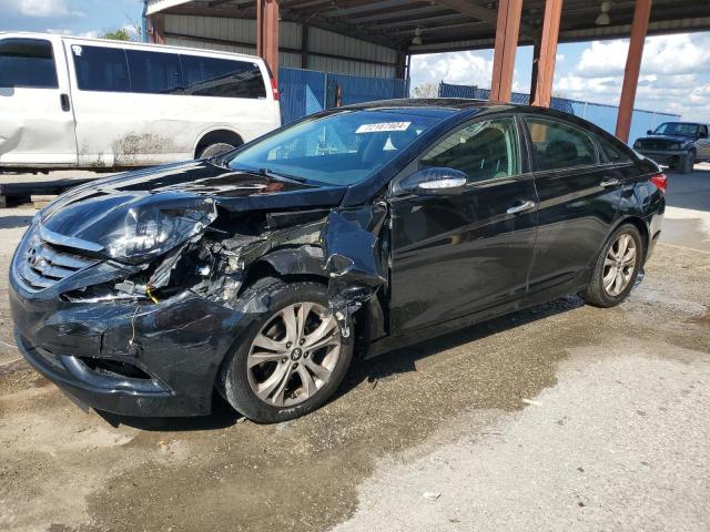 5NPEC4AC9BH306276 - 2011 HYUNDAI SONATA SE BLACK photo 1