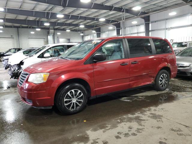 2A8HR44H38R126122 - 2008 CHRYSLER TOWN & COU LX RED photo 1