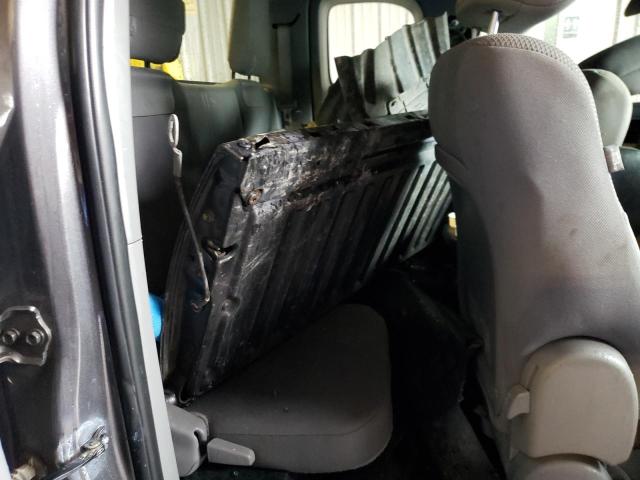 5TFUX4EN1EX025769 - 2014 TOYOTA TACOMA ACCESS CAB ნაცრისფერი ფოტო 10