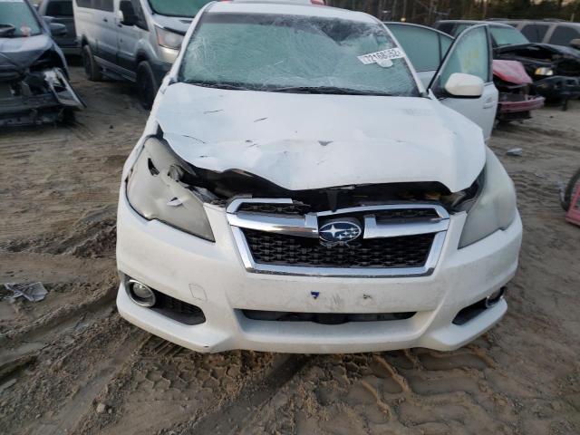 4S3BMBG64D3031873 - 2013 SUBARU LEGACY 2.5I PREMIUM WHITE photo 5