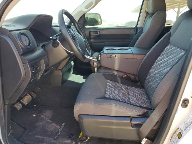 5TFRY5F10LX266952 - 2020 TOYOTA TUNDRA DOUBLE CAB SR/SR5 WHITE photo 7