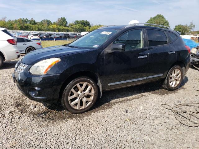 JN8AS5MV3CW390082 - 2012 NISSAN ROGUE S BLACK photo 1