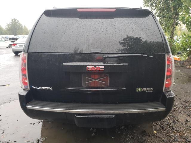 1GKFK13589R291491 - 2009 GMC YUKON HYBRID BLACK photo 6