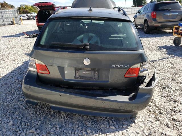 WBANN73586CN00810 - 2006 BMW 530 XIT GRAY photo 6