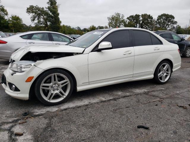 WDDGF56X88R028284 - 2008 MERCEDES-BENZ C 350 WHITE photo 1