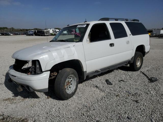 3GNFK16Z33G148425 - 2003 CHEVROLET SUBURBAN K1500 WHITE photo 1