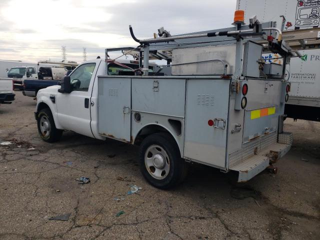 1FDSF30518EC15403 - 2008 FORD F350 SRW SUPER DUTY WHITE photo 2