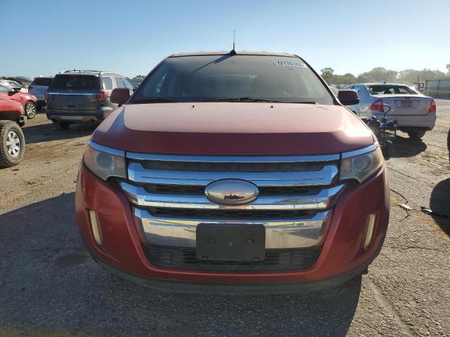 2FMDK3JC1BBB11188 - 2011 FORD EDGE SEL RED photo 5