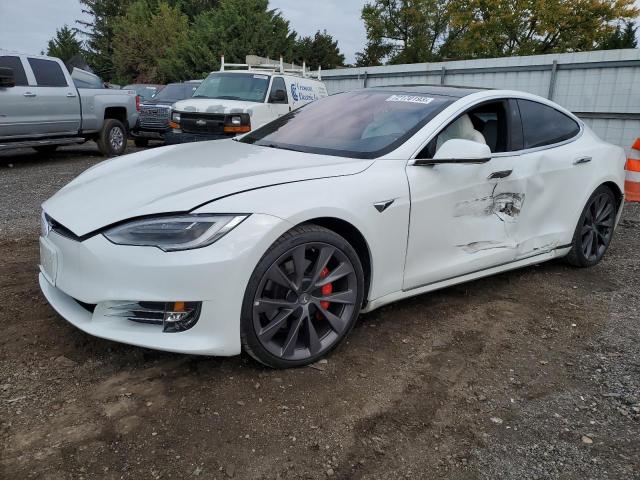 5YJSA1E43LF412247 - 2020 TESLA MODEL S თეთრი ფოტო 1