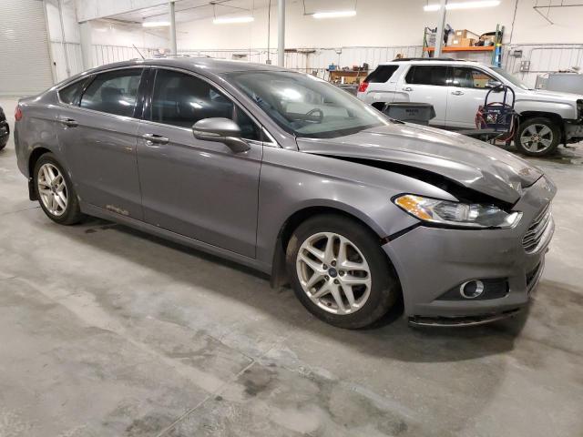 3FA6P0HR7DR291522 - 2013 FORD FUSION SE GRAY photo 4