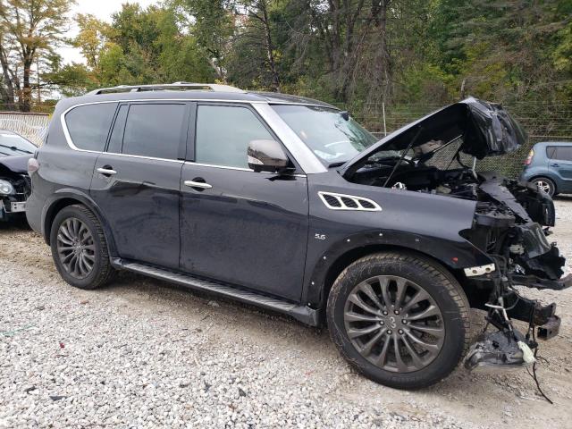 JN8AZ2NE0F9086817 - 2015 INFINITI QX80 BLACK photo 4