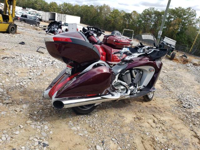 5VPSD36D583006123 - 2008 VICTORY MOTORCYCLES VISION DELUXE BURGUNDY photo 4