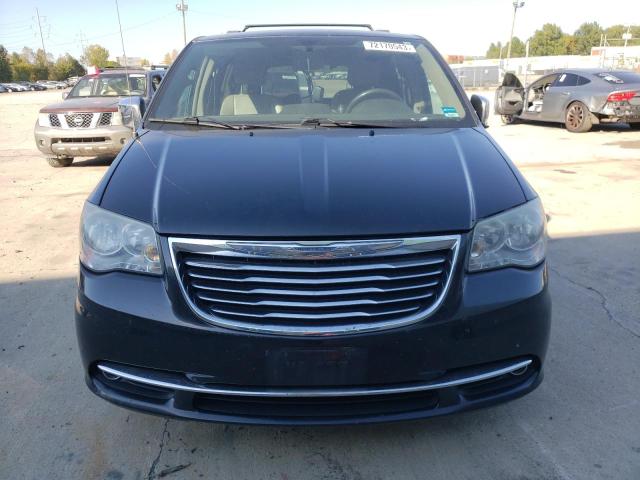 2C4RC1CG4CR413725 - 2012 CHRYSLER TOWN & COU TOURING L BLACK photo 5