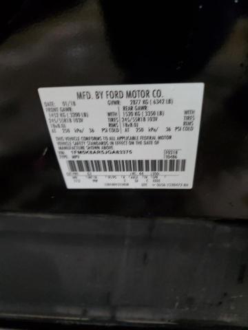 1FM5K8AR5JGA83375 - 2018 FORD EXPLORER POLICE INTERCEPTOR 黑色 照片 13