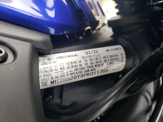 MH3RH20Y9PK011709 - 2023 YAMAHA MT-03 BLUE photo 10