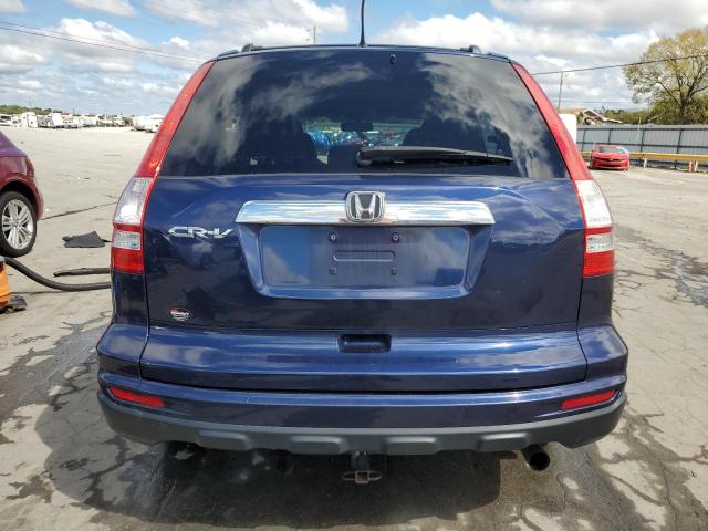 5J6RE3H59AL010627 - 2010 HONDA CR-V EX BLUE photo 6