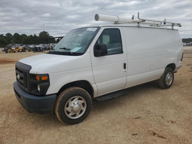 1FTNE1EW7EDA74929 - 2014 FORD ECONOLINE E150 VAN WHITE photo 1