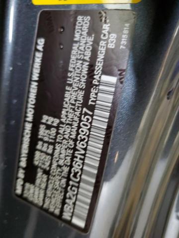 WBA2G1C36HV639057 - 2017 BMW M240I 灰色 照片 13