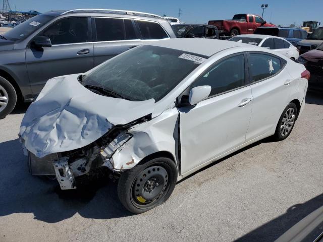 5NPDH4AE0FH609869 - 2015 HYUNDAI ELANTRA SE WHITE photo 1