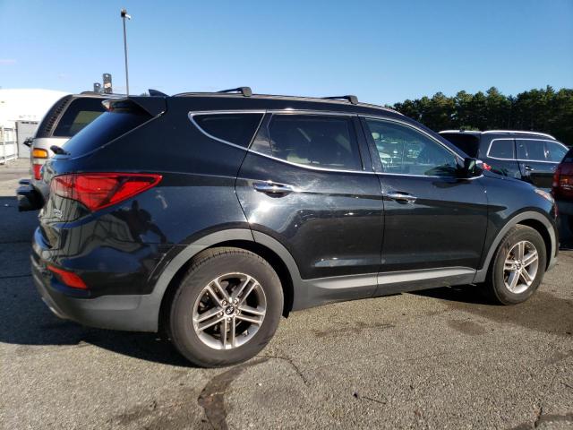 5NMZUDLB0HH005467 - 2017 HYUNDAI SANTA FE S BLACK photo 3