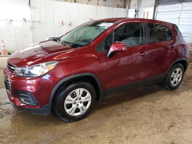 3GNCJKSB9HL210283 - 2017 CHEVROLET TRAX LS MAROON photo 1