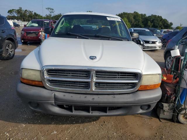 1D7HL38K14S602567 - 2004 DODGE DAKOTA QUAD SPORT WHITE photo 5