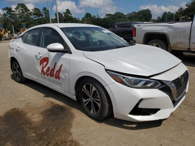 3N1AB8CV0LY243728 - 2020 NISSAN SENTRA SV WHITE photo 4