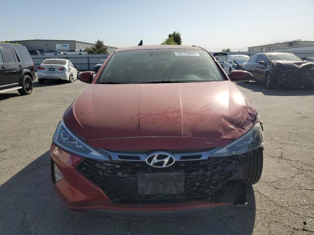 KMHD04LB6KU834755 - 2019 HYUNDAI ELANTRA SPORT RED photo 5