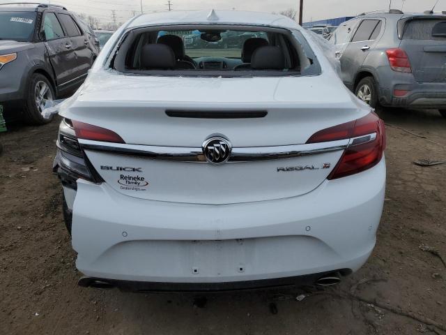 2G4GR5GX6H9106048 - 2017 BUICK REGAL PREMIUM WHITE photo 6