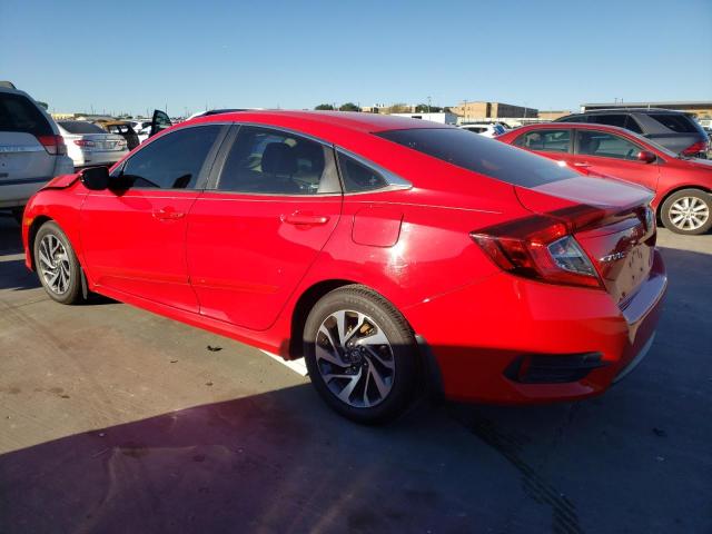 2HGFC2F72GH545285 - 2016 HONDA CIVIC EX RED photo 2