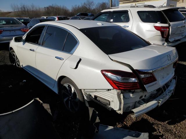 1HGCR2F76GA075844 - 2016 HONDA ACCORD EX WHITE photo 2