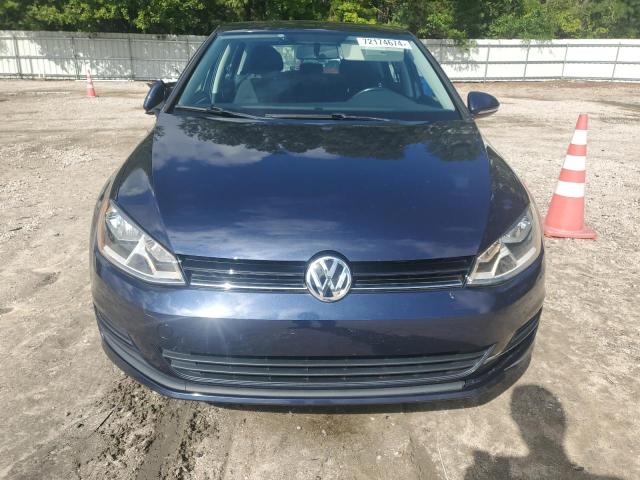 3VW217AU1GM039720 - 2016 VOLKSWAGEN GOLF S/SE BLUE photo 5