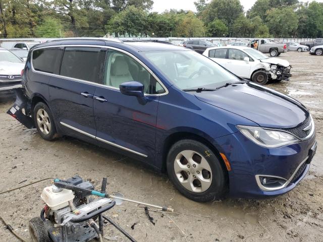 2C4RC1EG7HR622512 - 2017 CHRYSLER PACIFICA TOURING L PLUS BLUE photo 4