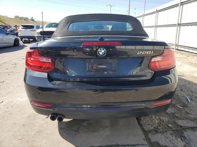 WBA1K9C52GV710988 - 2016 BMW 228 I SULEV BLACK photo 6