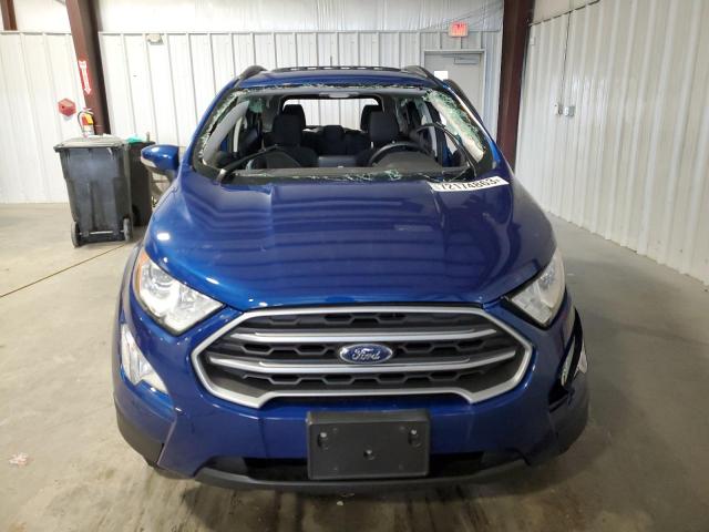 MAJ3P1TE1JC180570 - 2018 FORD ECOSPORT SE BLUE photo 5
