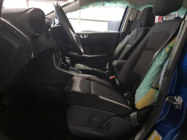 MAJ3P1TE1JC180570 - 2018 FORD ECOSPORT SE BLUE photo 7