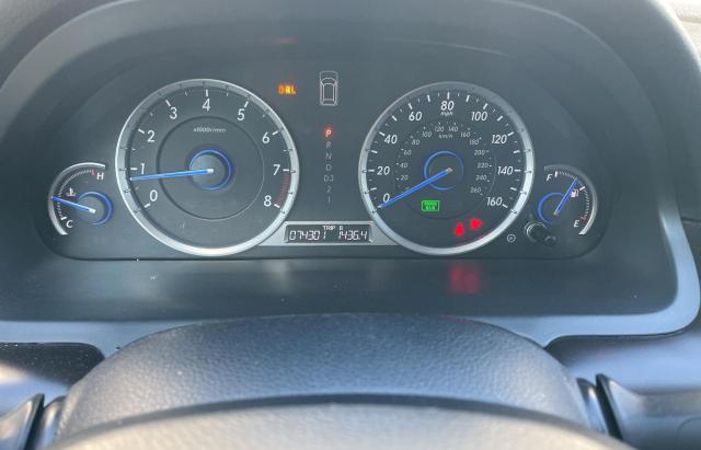 5J6TF3H5XDL003659 - 2013 HONDA CROSSTOUR EXL ნაცრისფერი ფოტო 8