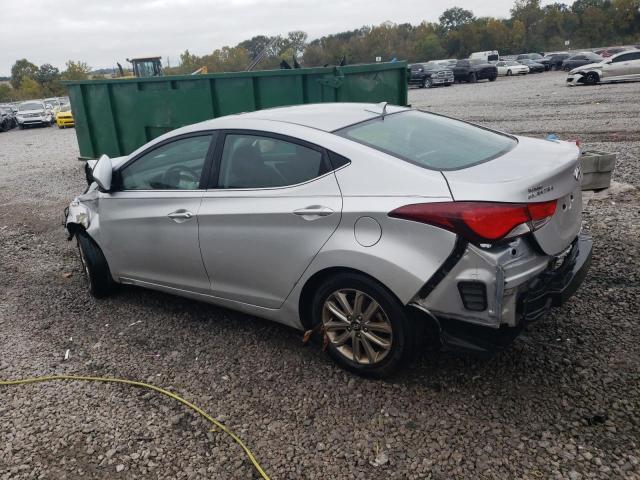 KMHDH4AEXFU220691 - 2015 HYUNDAI ELANTRA SE SILVER photo 2