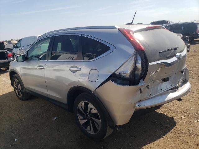 5J6RM4H96GL084981 - 2016 HONDA CR-V TOURING SILVER photo 2