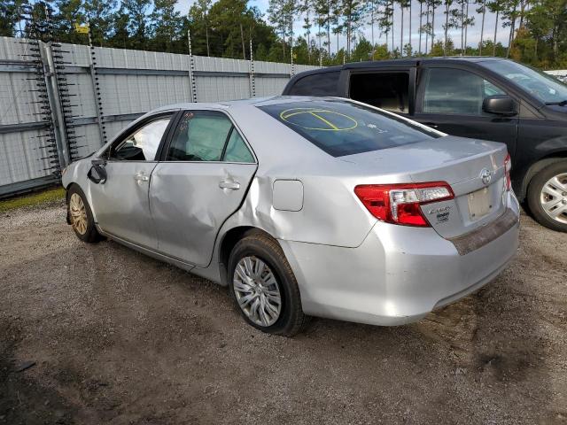 4T4BF1FK9DR294441 - 2013 TOYOTA CAMRY L SILVER photo 2