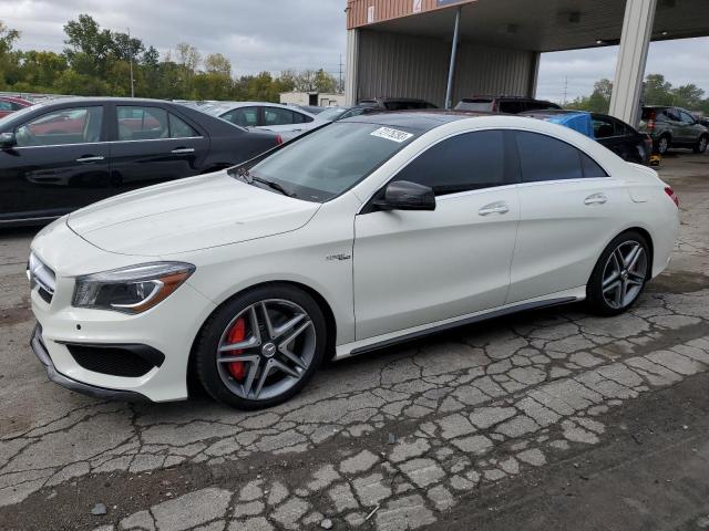 WDDSJ5CB3FN214384 - 2015 MERCEDES-BENZ CLA 45 AMG WHITE photo 1